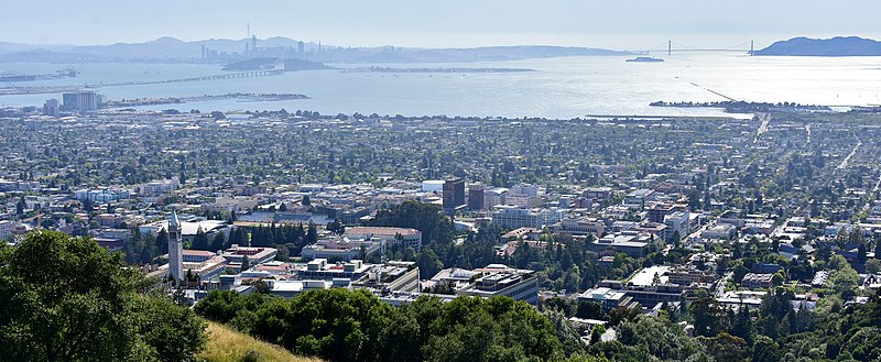 伯克利(Berkeley),加州,美国最宜居城市,美国最宜居城市排名,2022美国搬家10大城市