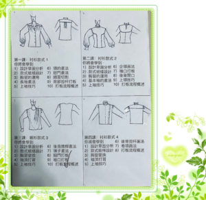 服装打版（clothing pattern）,服装设计,衣服打版,HOI KWONG CHAN服装设计培训
