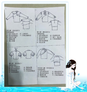 服装打版（clothing pattern）,服装设计,衣服打版,HOI KWONG CHAN服装设计培训