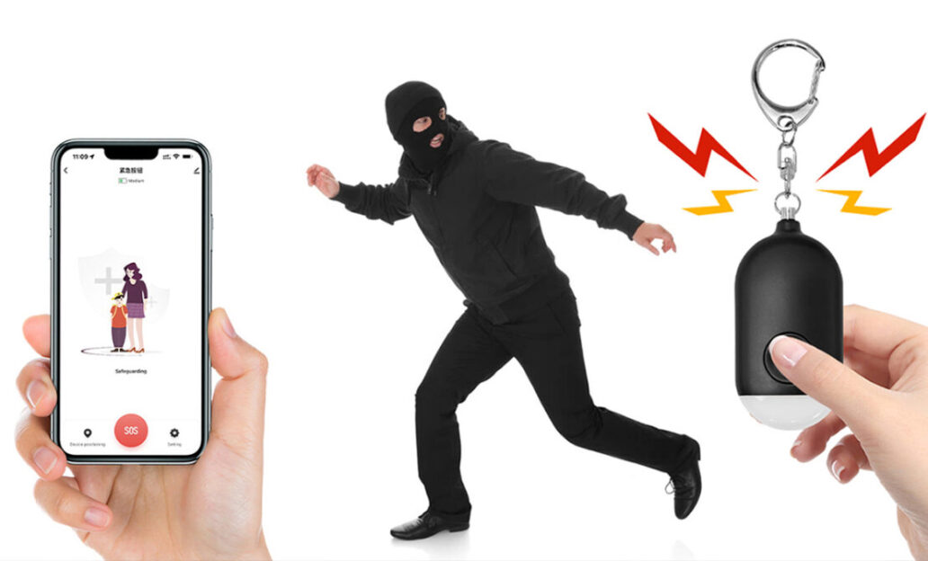 美国生活安全,个人防护工具,夜跑安全,紧急求助设备